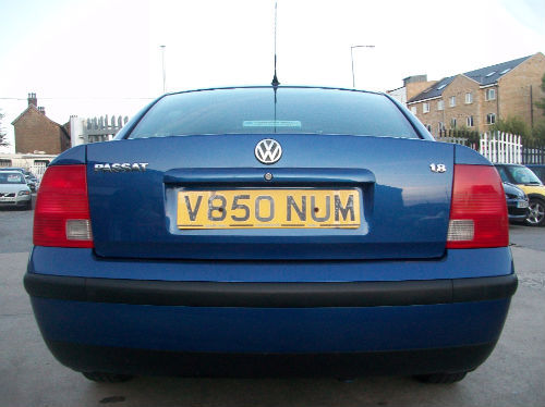 2000 volkswagen passat 1.8 20v s back