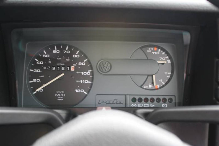 1994 volkswagen vw polo fox coupe dashboard