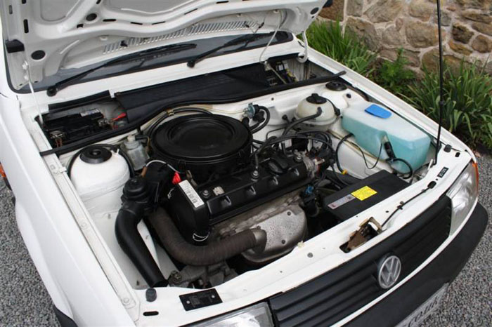 1994 volkswagen vw polo fox coupe engine bay