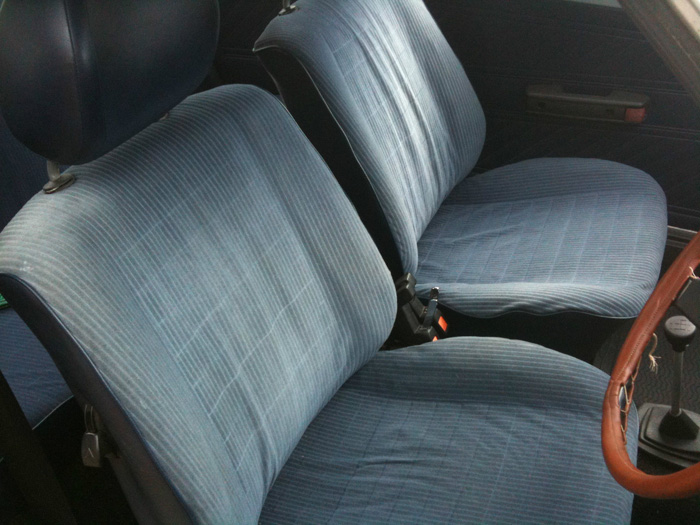 1977 Volkswagen Polo MK1 L Interior Seats