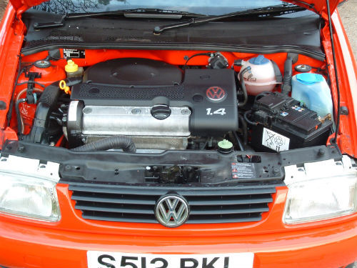 1998 vw volkswagen polo automatic cl 1.4 3dr engine bay
