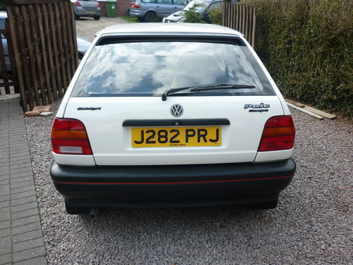 1992 Volkswagen Polo CL Back