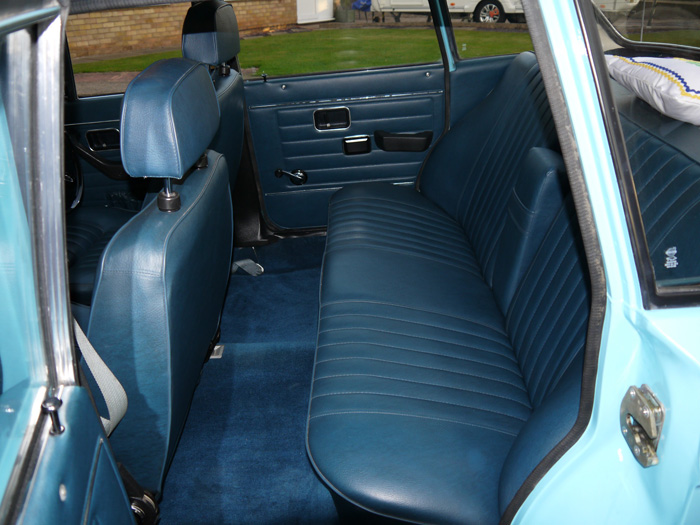 1972 Volvo 144 DL Rear Interior