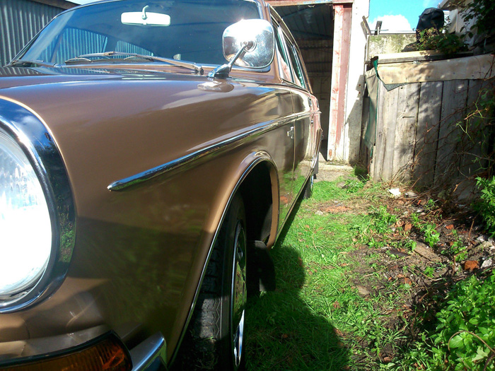 1972 Volvo 164 Automatic Left Side Closeup