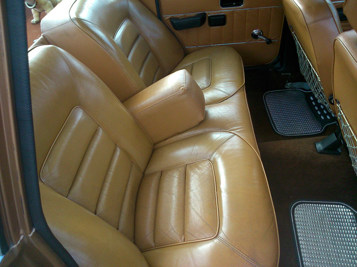 1972 Volvo 164 Automatic Rear Interior