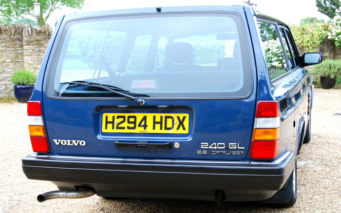 1991 Volvo 240 GL Back