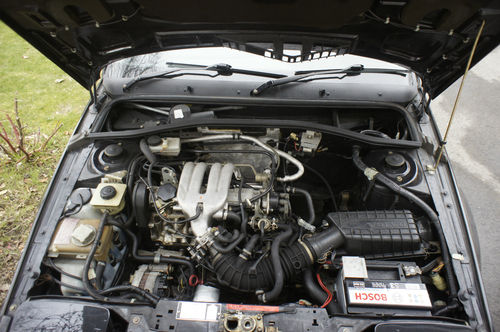 1988 Volvo 480 ES 1.7 Engine Bay