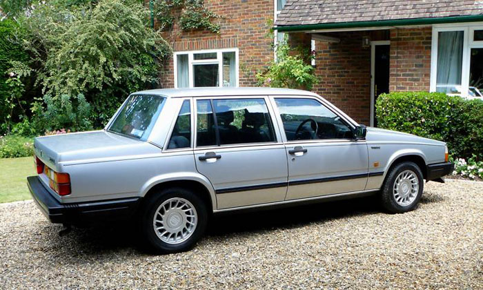 1989 volvo 740 gl silver 2