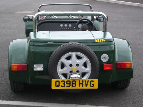 1999 westfield seiw 1800 16v zetec british racing green back