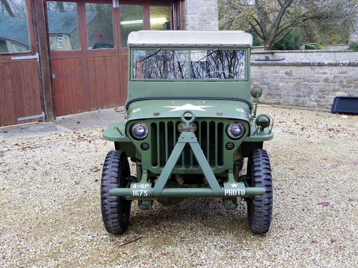 genuine world war ii 1944 willys jeep front