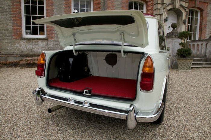 1968 wolseley hornet mk3 show winning concourse condition car boot