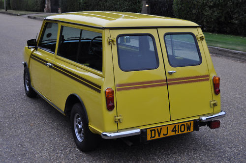 1980 austin morris mini clubman in yellow 4