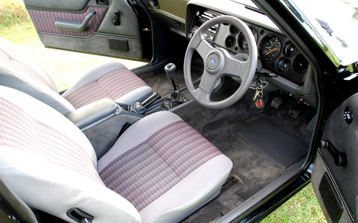 Ford capri laser interior #10