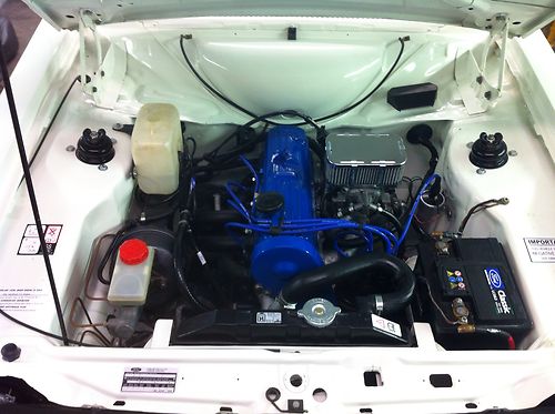 1978 Ford Escort MK2 Engine Bay