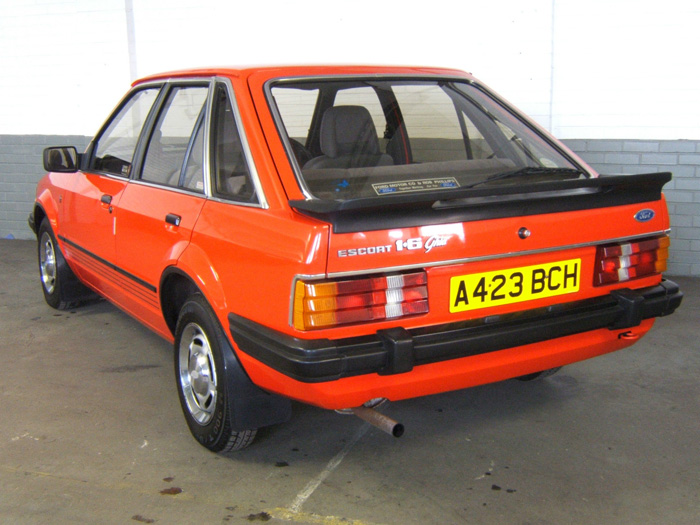 1983 Ford Escort MK3 1.6 Ghia 3