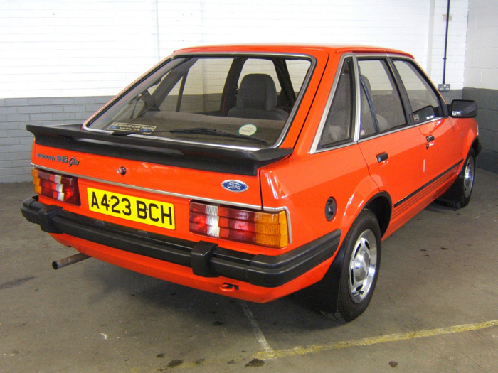 1983 Ford Escort MK3 1.6 Ghia 4