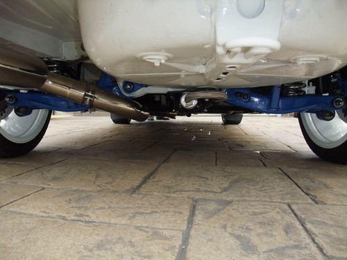 1989 Ford Escort MK4 RS Turbo Underside