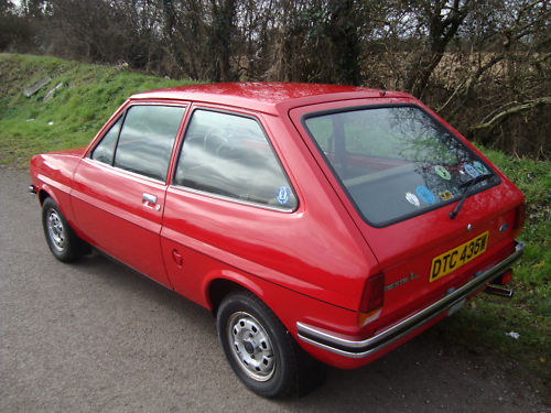 1980 ford fiesta l mark 1 3