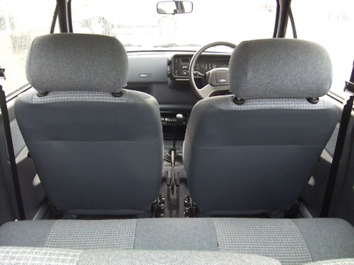 1987 ford fiesta 1.1l interior 2