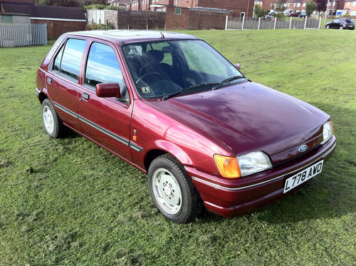 1993 Ford fiesta mpg