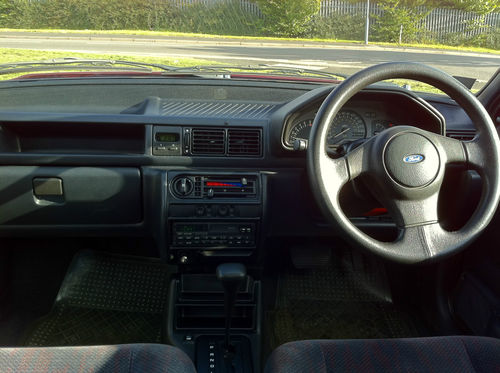1993 Ford fiesta mpg #10