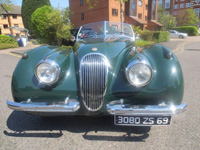 1128 1954 Jaguar XK-120 Roadster Icon