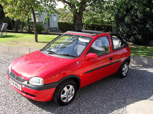 1998 1.4l vauxhall corsa convertible cabriolet 1