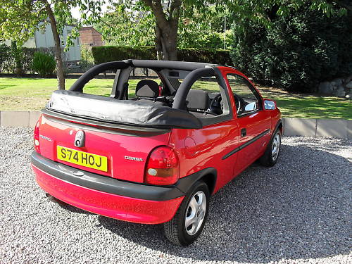 1998 1.4l vauxhall corsa convertible cabriolet 5